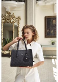 U.S. Polo Assn. Us23548 Kadın Omuz Çantası Siyah