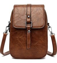 Jzcat Moda Küçük Kadın Omuz Çantası Kahverengi