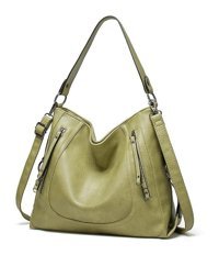 Alibee Tote Moda Hobo Büyük Kadın Omuz Çantası Yeşil