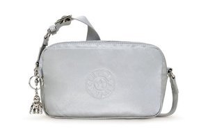 Kipling Milda Sılver Glam Kadın Omuz Çantası Gri