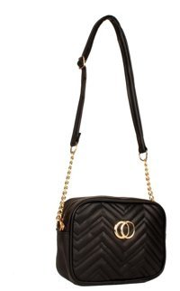 Luwwe Bag'S Yarı Zincir 20551 Kadın Omuz Çantası Siyah