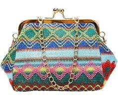 Jzcat Dışarı Moda Renkli Kadın Omuz Çantası Çok Renkli