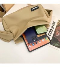 Jzcat Moda Niş Çok Yönlü Öğrenci Haki Kadın Omuz Çantası Haki
