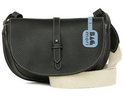 Bagmori Krem Kemer Detaylı Mini Oval Kadın Omuz Çantası Taba