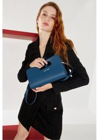 Pierre Cardin 05Pcc23K2053R19983 Kadın Omuz Çantası Petrol