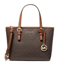 Michael Kors Xs Carry All Jet Set Kadın Omuz Çantası Kahverengi