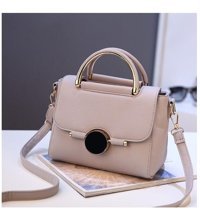 Happyplanet Bn Moda Kilitli Tatlı Kadın Omuz Çantası Gri
