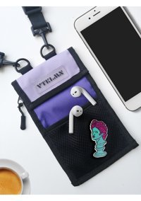 Vatkalimon Unisex Kadın Omuz Çantası Lila - Mor
