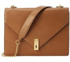 Polo Ralph Lauren 428871210 Kadın Omuz Çantası Kahverengi