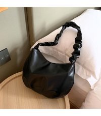 Layla Dumpling Pilili Yumuşak Bulut Kadın Omuz Çantası Haki