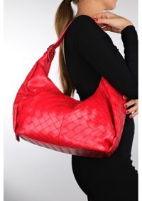Luvi Shoes Lay Kadın Omuz Çantası Kırmızı