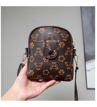 Alibee Moda Yumuşak Pu Deri Çok Fonksiyonlu Hafif Küçük Kadın Omuz Çantası Çok Renkli