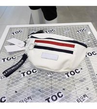 Alibee Üç Renkli Küçük Bag Mini Haberci Kadın Omuz Çantası Beyaz