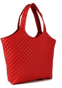 Luwwe Bag'S Kapitoneli Y S L Kesim Büyük Boy 1729 Kadın Omuz Çantası Kırmızı