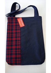 Akay Çift Taraflı Scotch Kumaş Kadın Omuz Çantası Çok Renkli