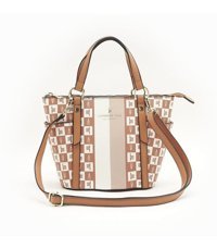 London Fog Freya Sıgnature Tote 22960 Kadın Omuz Çantası Taba