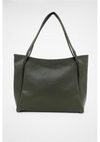 Modhy Nou Çift Saplı Shopper Haki Kadın Omuz Çantası Haki