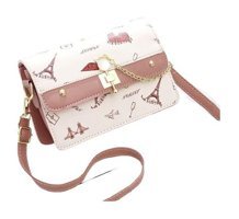 Jzcat Fashion Büyük Kapasiteli Çok Yönlü Kadın Omuz Çantası Pembe