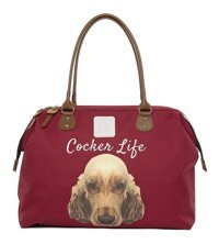 Bagmori Cocker Spaniel 558658494 Kadın Omuz Çantası Haki