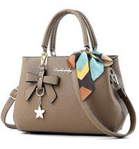 Alibee İş Bag Ladies Tasarımcısı Sahte Deri Tote Kadın Omuz Çantası Haki