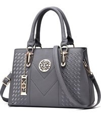 Carrier Tote Moda Kadın Omuz Çantası Gri