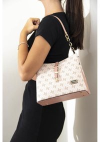 Silver & Polo Nv974 Somon Kadın Omuz Çantası Somon