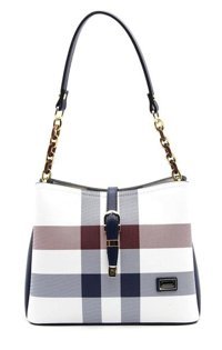 Silver & Polo Sp974 Kadın Omuz Çantası Beyaz - Laci