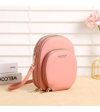 Luteshı Yeni Mini Kadın Omuz Çantası Pembe