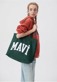 Mavi Mavi - Logo 191202234522 Kadın Omuz Çantası Yeşil