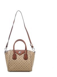 Th Bags ThYs992010 Logolu Kadın Omuz Çantası Vizon