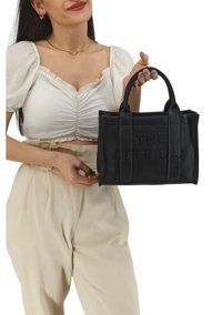 Çlk Accessories Yazı Spor Askı Tr6789 Kadın Omuz Çantası Siyah
