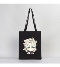 Everywear Albedo Sırıtma Genshin Impact Kadın Omuz Çantası Siyah