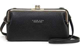 Forestbird Clutch Kadın Omuz Çantası Siyah