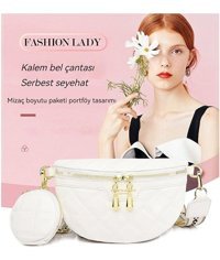 Worryfreeshopping Lbw Çok Yönlü Modaya Uygun Sade Niş Dokulu Kadın Omuz Çantası Siyah