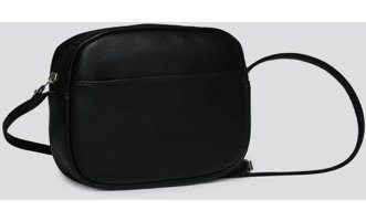 Tena Moda Stay Beautıful Yazılı Fermuarlı Kadın Omuz Çantası Siyah