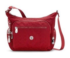 Kipling Gabbie Sıgnature Red Kadın Omuz Çantası Kırmızı