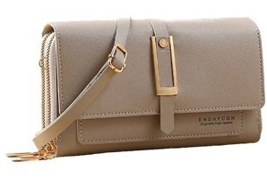 Orz Yeni Moda Çok Fonksiyonlu Kadın Omuz Çantası Gri