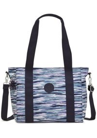Kipling Asseni S Brush Strıpes Kadın Omuz Çantası Mavi