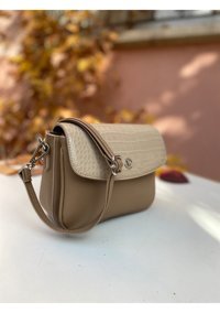 Hn Mv052 Kroko Kroko Kadın Omuz Çantası Vizon
