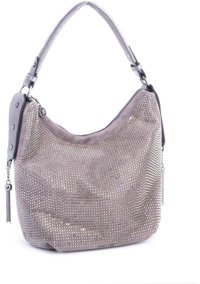 Çlk Accessories Taşlı Tr9910712 Kadın Omuz Çantası Gri