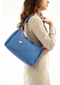 Tamer Tanca Jean 363 8089 Bn Sk2223 Jean Kadın Omuz Çantası Mavi