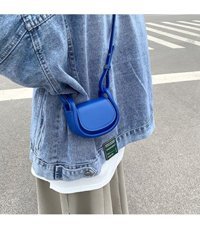 Chelsea Küçük Messenger High Sense Taşınabilir Mini Kadın Omuz Çantası Mavi