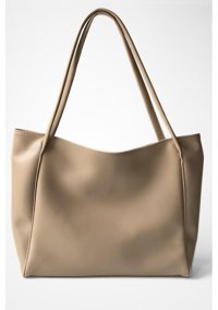 Modhy Nou Çift Saplı Shopper Krem Kadın Omuz Çantası Krem