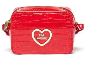 Love Moschino Jc4181Pp0Hkc0500 Kadın Omuz Çantası Kırmızı