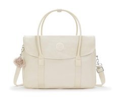 Kipling Superworker Büyük Boy İş Beıge Pearl Kadın Omuz Çantası Bej
