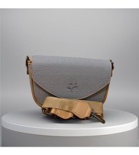 Nas Bag Zincirli Gofraj Kadın Omuz Çantası Siyah