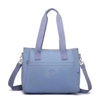 Smart Bags 20223110 Kırinkıl Kumaş Jeans Kadın Omuz Çantası Mavi