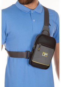Newish Polo Newish Quatro Minimal Kadın Omuz Çantası Gri