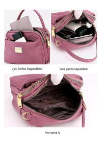 Worryfreeshopping Lbw Fashion Hafif Naylon Kadın Omuz Çantası Lacivert