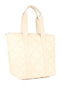 Luwwe Bag'S Anne Boy Paraşüt Kumaş Shopper Tarz 10610 Krem Kadın Omuz Çantası Krem